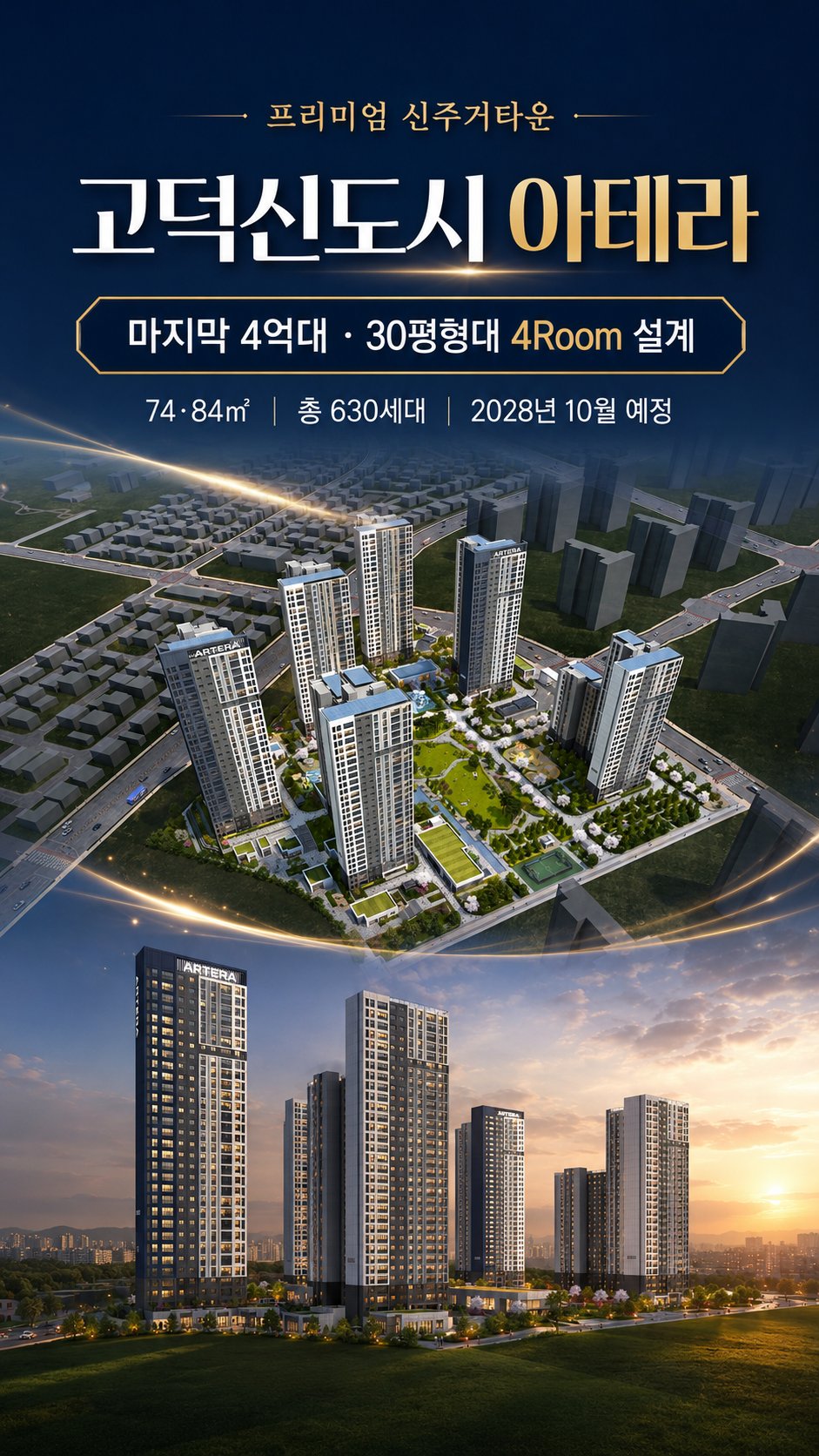 고덕신도시 최저가 마지막 4억대 일반분양 아파트 — 2/3